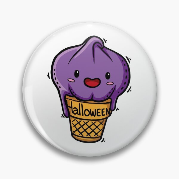 Item preview, Cute halloween ice cream. Cute caroon character in halloween theme. designed and sold by maipadpro.