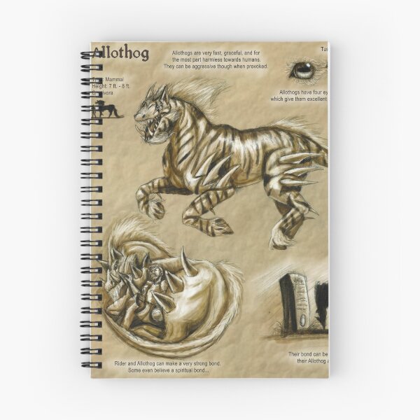 Item preview, Bestiary: Allothog designed and sold by Thedragonofdoom.