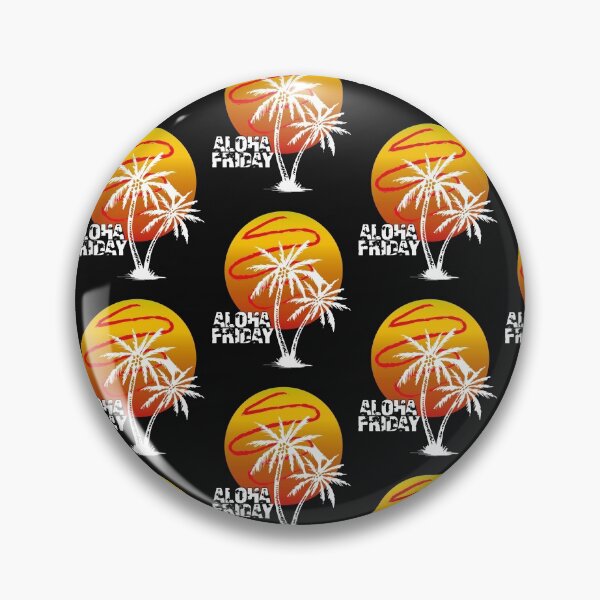 Item preview, Aloha Friday palm trees Friday weekend summer sun designed and sold by tarek25.