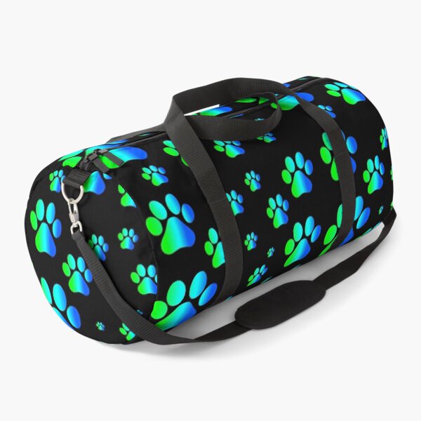 Item preview, Blue Green Ombre Pawprint Pattern  designed and sold by Deborah Camp.
