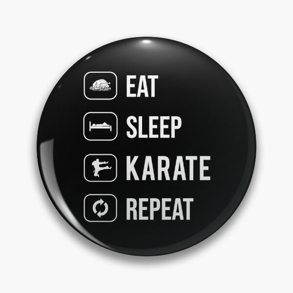 Item preview, Eat Sleep Karate Repeat, Eat Sleep Karate designed and sold by TDesign1.