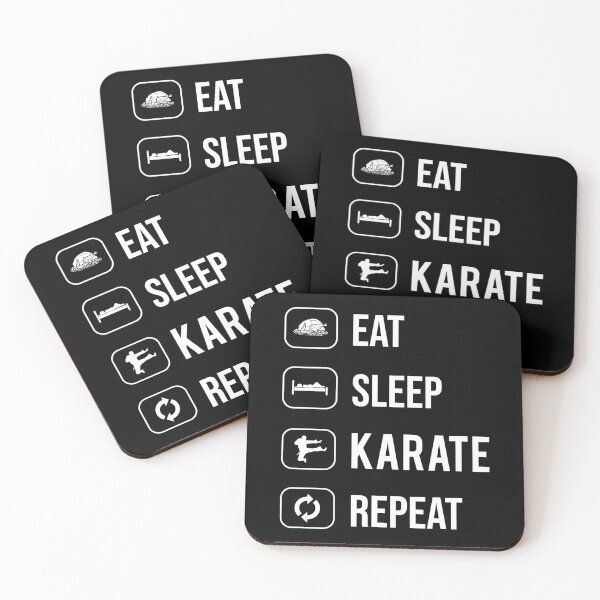 Item preview, Eat Sleep Karate Repeat, Eat Sleep Karate designed and sold by TDesign1.