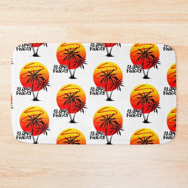 Item preview, Aloha Friday palm trees Friday weekend summer sun designed and sold by tarek25.