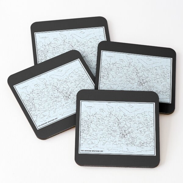 Item preview,  MODERN WESTERN SKY : Vintage Art Star Map Print  designed and sold by posterbobs.