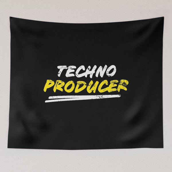 Item preview, Techno Producer Electronic Dance Music Gift designed and sold by SuperFreshArt.