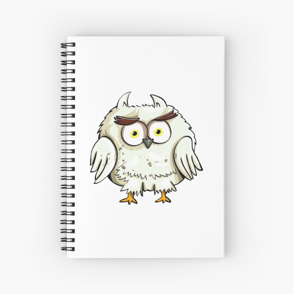 Owl Bird Eyes Cartoon Good Character Cute Animal