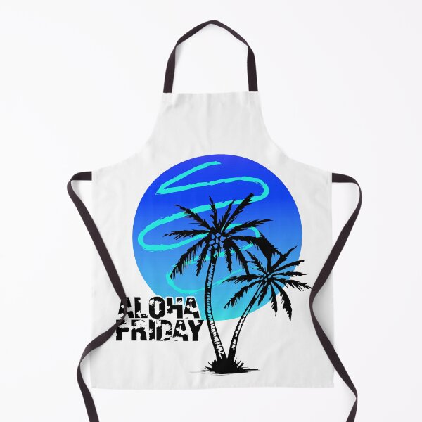 Item preview, Aloha Friday Palms Friday Weekend Summer Blue Sky designed and sold by tarek25.