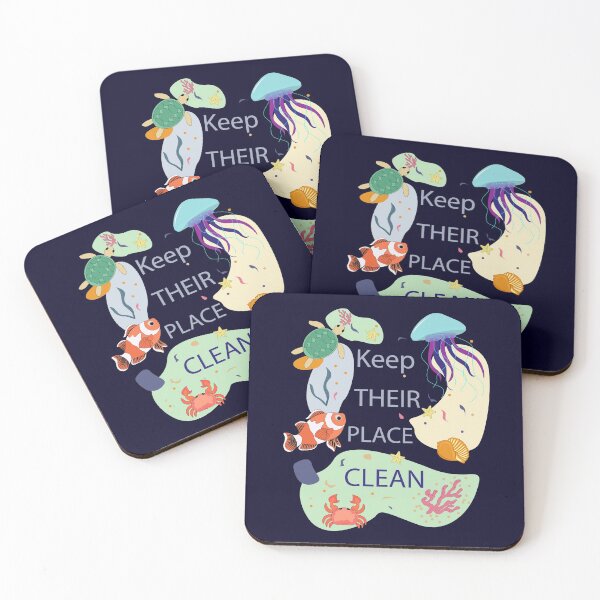 Item preview, Keep their place clean Vibes, Ocean creatures, Sea life  designed and sold by SGS-.