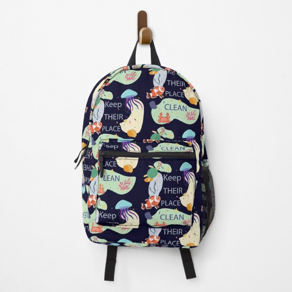 Item preview, Keep their place clean Vibes, Ocean creatures, Sea life designed and sold by SGS-.