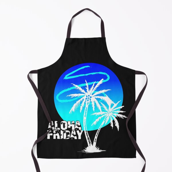 Item preview, Aloha Friday Palms Friday Weekend Summer Blue Sky designed and sold by tarek25.