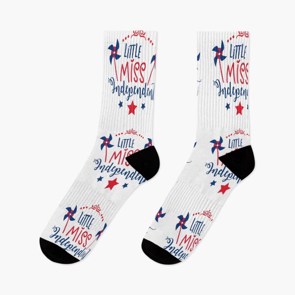 Item preview, Little Miss Independent 4thh of July shirt in baby, toddlers and youth sizes designed and sold by BRtisticDesigns.