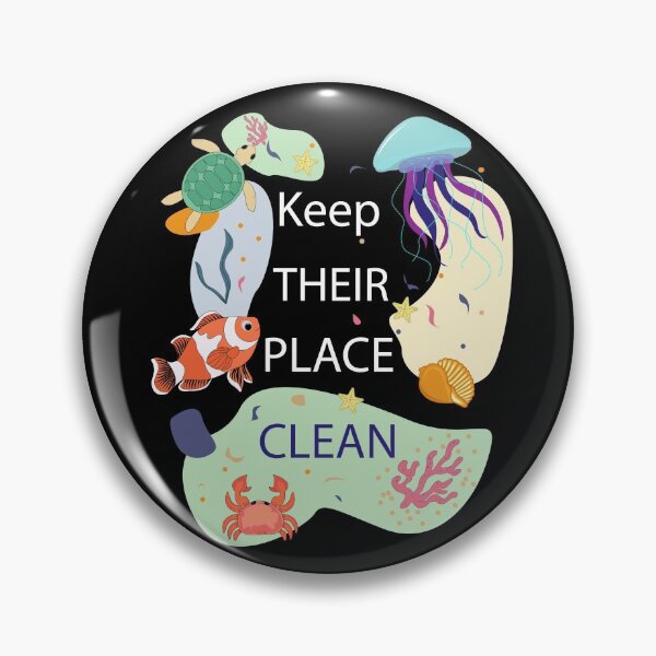 Item preview, Keep their place clean Vibes, Ocean creatures, Sea life 2 designed and sold by SGS-.