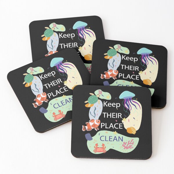Item preview, Keep their place clean Vibes, Ocean creatures, Sea life 2 designed and sold by SGS-.