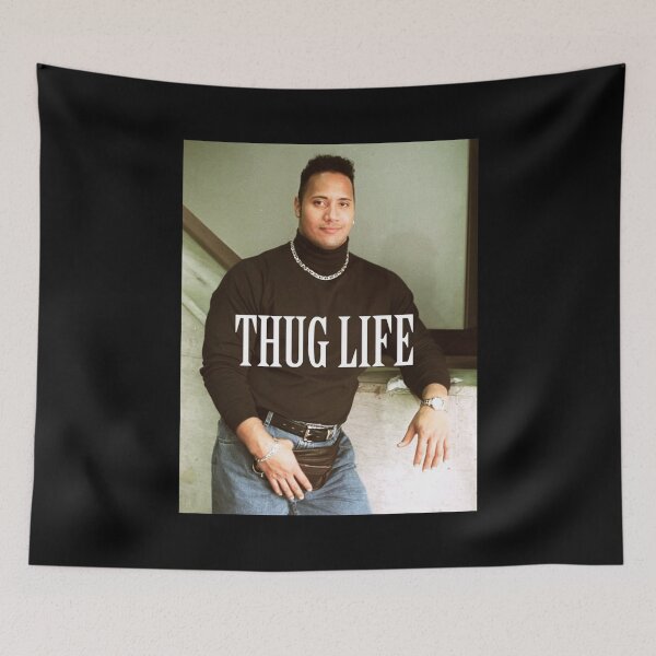 Item preview, Throwback -  Dwayne Johnson designed and sold by Art by s2ray.