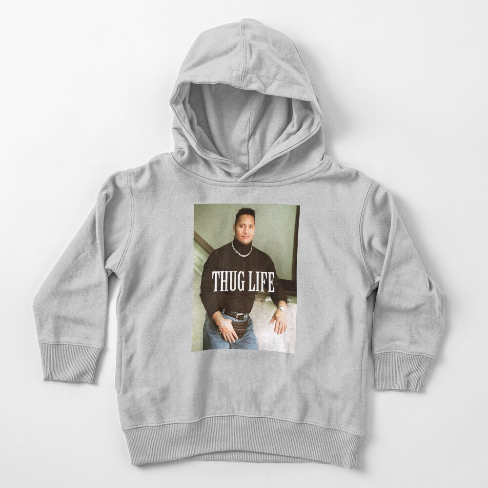 Throwback - Dwayne Johnson Toddler Pullover Hoodie