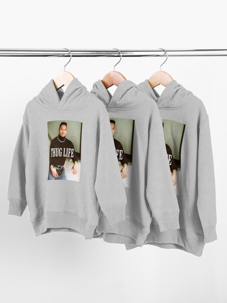 Alternate view of Throwback - Dwayne Johnson Toddler Pullover Hoodie