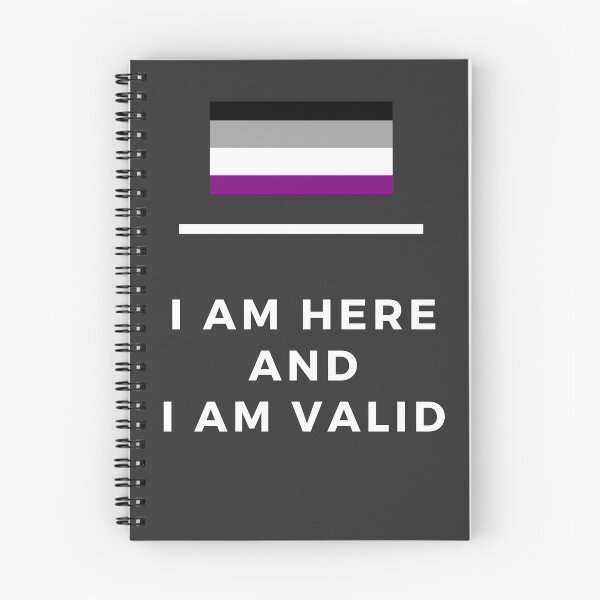 Item preview, I Am Valid Rectangle Graphic - Asexual designed and sold by thesassypanda.