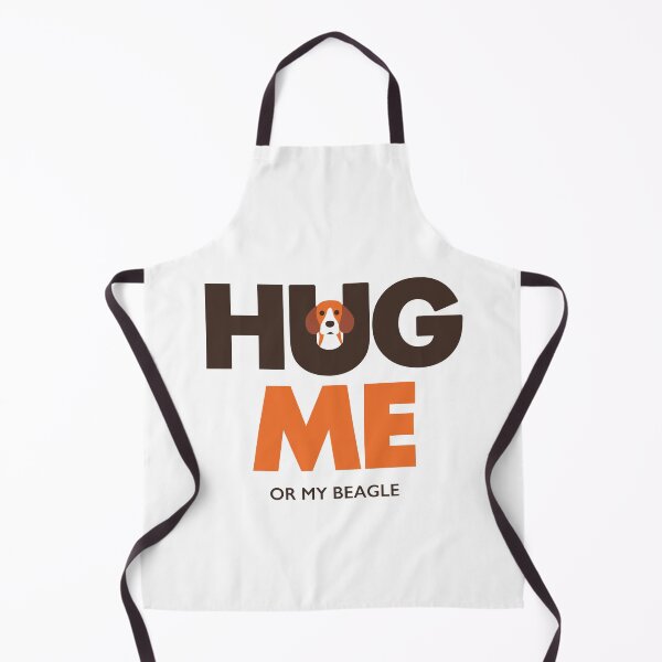 Item preview, hug me or my beagle white/orange designed and sold by TanyaHayes.