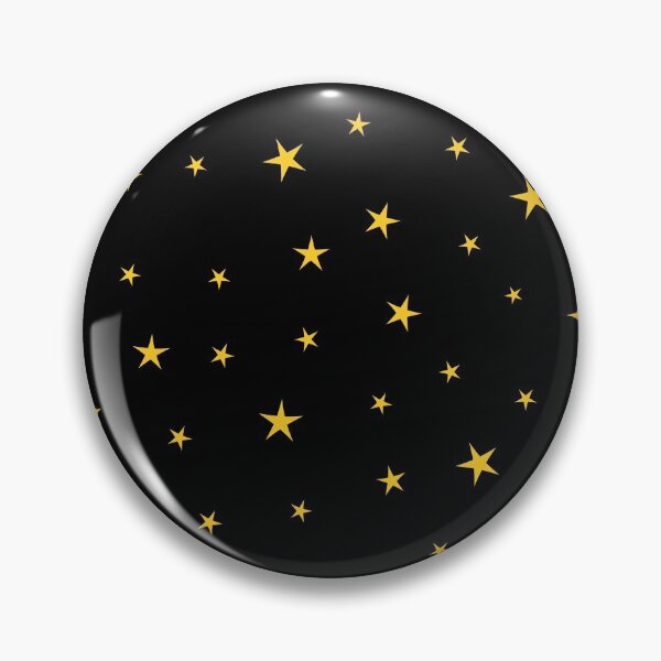 Item preview, Gold Stars on Black designed and sold by jezkemp.