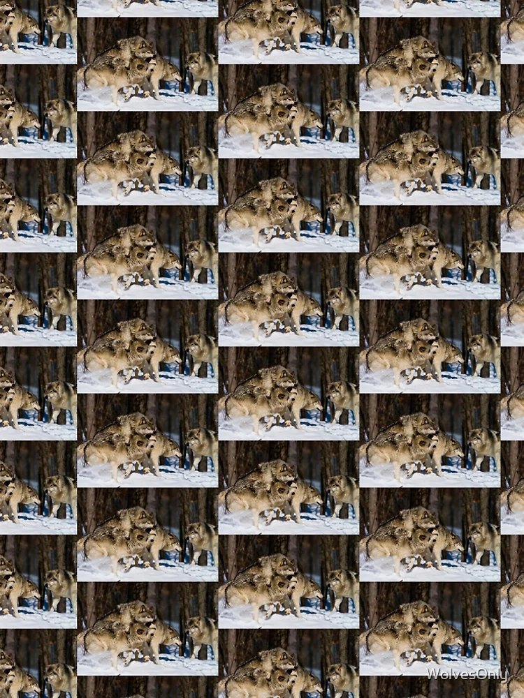 Thumbnail 5 of 5, A-Line Dress, Timber Wolves designed and sold by WolvesOnly.