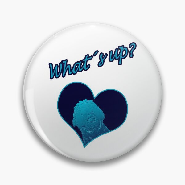 Item preview, Newfoundland dog in blue heart designed and sold by Moonyflower.