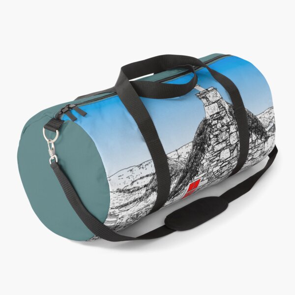 Item preview, Landscape Digital Artwork Isle of Lewis Blackhouse Outer Hebrides Scotland designed and sold by Stravaigin.