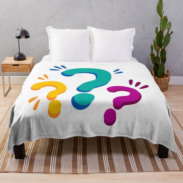 Item preview, funny masks Question-Fabric Face Mask designed and sold by DiamondStore1.