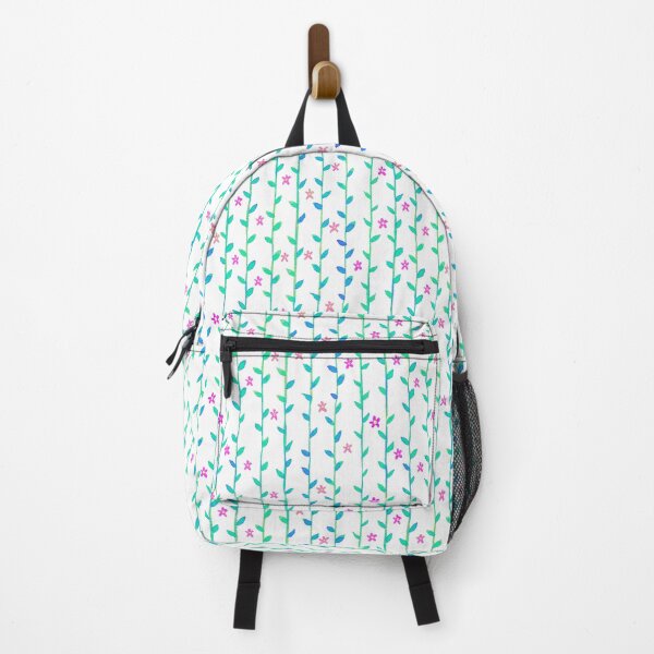 Item preview, Watercolor Floral Vines Pattern - Mint, Blue & Pink designed and sold by monitdesign.