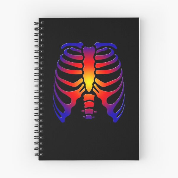 Item preview, Halloween Rib Cage Cool Skeleton - Anatomy Lovers X Ray Rib Cage Print For Halloween  designed and sold by FunnySunny T-Shirts.