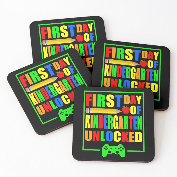 Item preview, First Day Of Kindergarten Unlocked Gift For Gamer And Video Game Lovers Great Kindergarten 2020 designed and sold by naworas.
