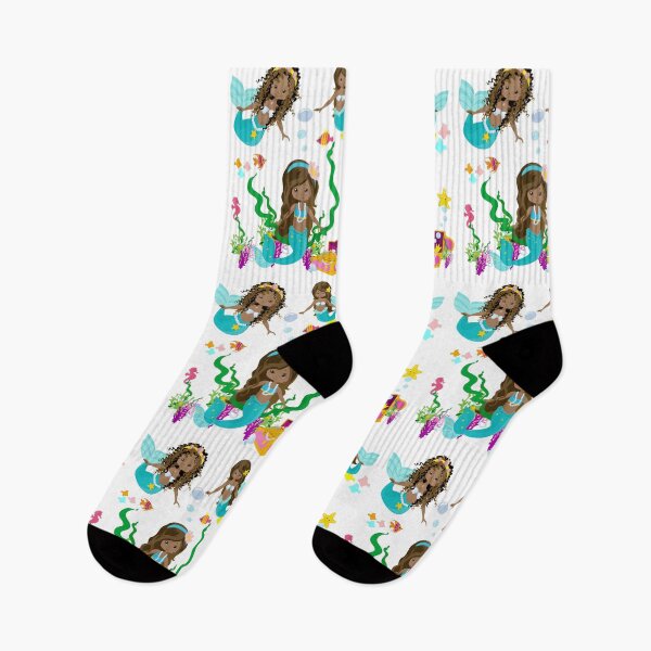 Item preview, Mermaid design for African American or Latino girls designed and sold by BRtisticDesigns.