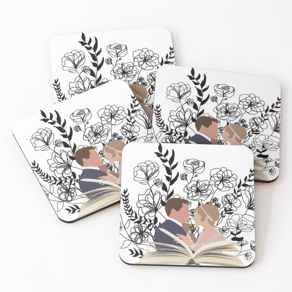 Item preview, The Great Gatsby from the pages with flowers in the background designed and sold by ClareSummer.