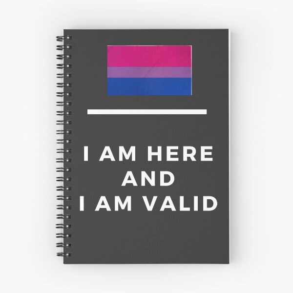 Item preview, I Am Valid Rectangle Graphic - Bisexual designed and sold by thesassypanda.