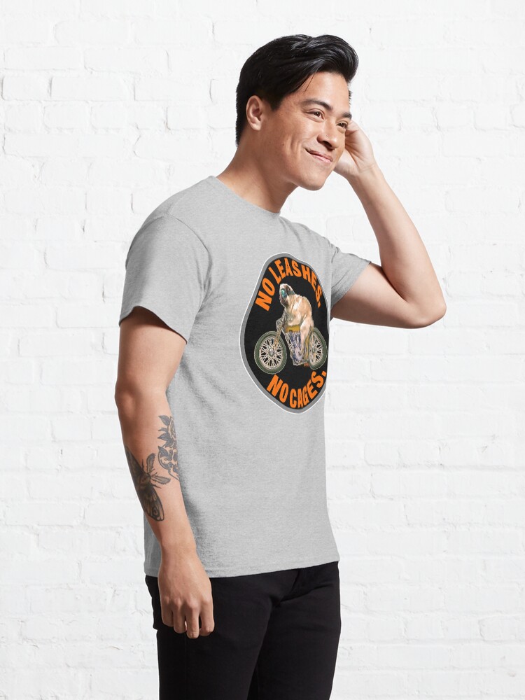 Alternate view of NO LEASHES, NO CAGES Classic T-Shirt