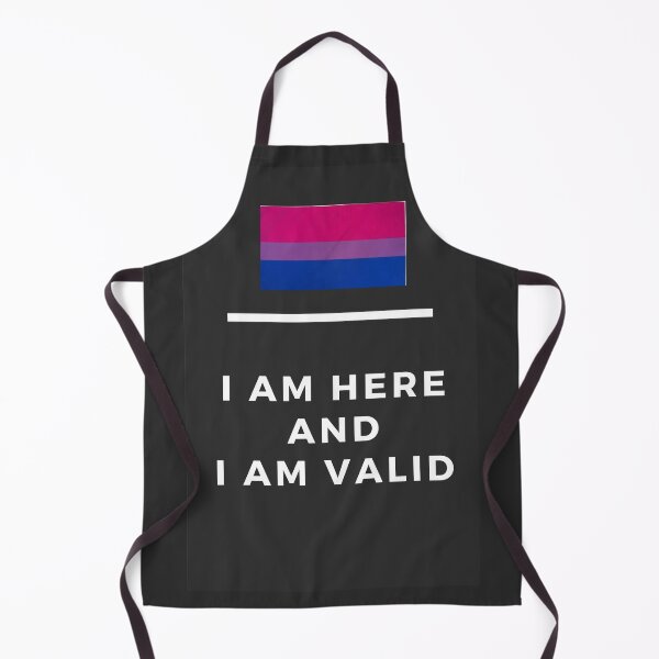 Item preview, I Am Valid Rectangle Graphic - Bisexual designed and sold by thesassypanda.