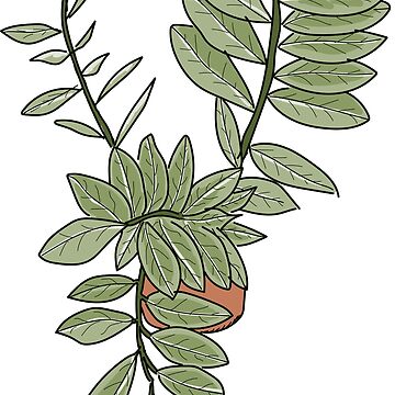 Artwork thumbnail, Twisty Houseplant by Philcohnartist