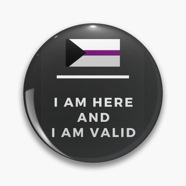 Item preview, I Am Valid Rectangle Graphic - Demisexual designed and sold by thesassypanda.