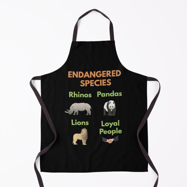 Item preview, Loyal People are Endangered Species designed and sold by NorseTech.
