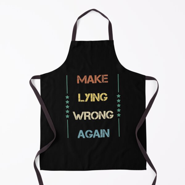 Item preview, Make Lying Wrong Again,Fake News, Retro Vintage designed and sold by TheFirstOne.
