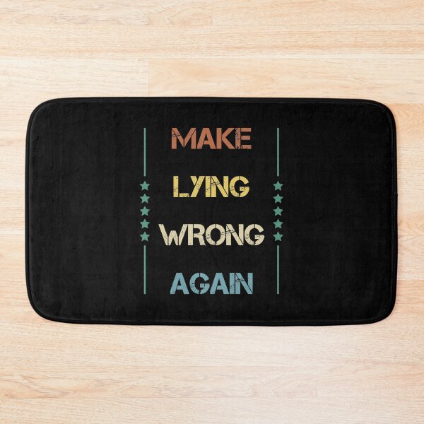 Item preview, Make Lying Wrong Again,Fake News, Retro Vintage designed and sold by TheFirstOne.