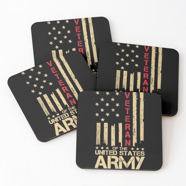 Item preview, Patriotic U.S Army Veteran Red Line American Flag designed and sold by artiagasonya.