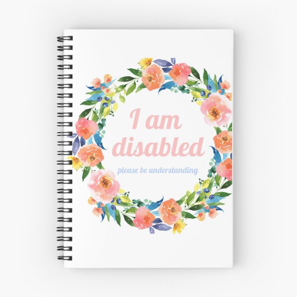 Item preview, i am disabled designed and sold by pepperlex99.