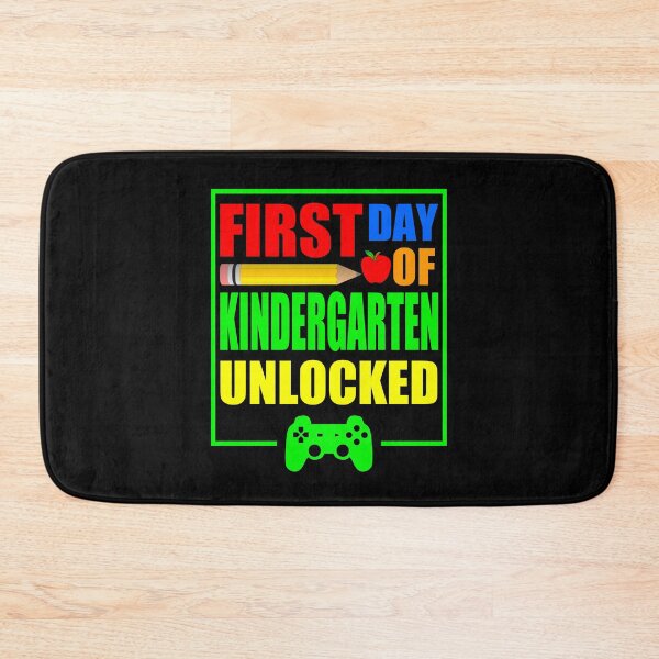 Item preview, First Day Of Kindergarten Unlocked Gift For Gamer And Video Game Lovers Perfect Kindergarten 2020 designed and sold by naworas.