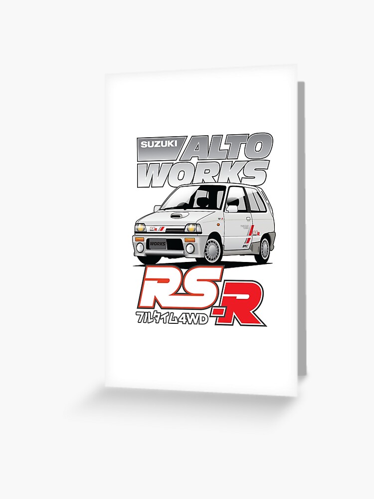 ALTO WORKS RS/R Sticker for Sale by teammightyboy