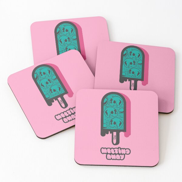 Artikelvorschau, frisches und buntes Eis und Totenkopf entworfen und verkauft von Half Mess.