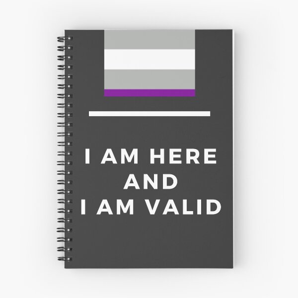 Item preview, I Am Valid Rectangle Graphic - Graysexual/ Grayace designed and sold by thesassypanda.