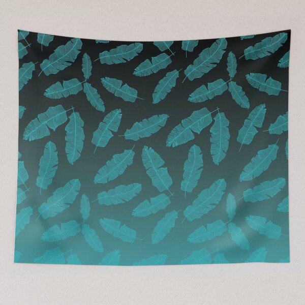 Item preview, Teal Feathers designed and sold by Inktopia-Art.