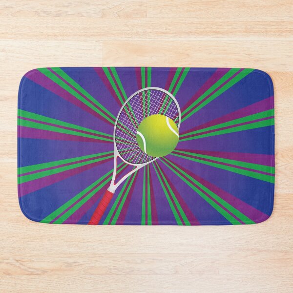 Item preview, Tennis Ball and Racket retro designed and sold by AnnArtshock.