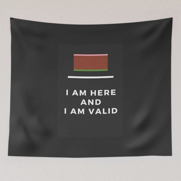Item preview, Copy of I Am Valid Rectangle Graphic - Gynosexual designed and sold by thesassypanda.