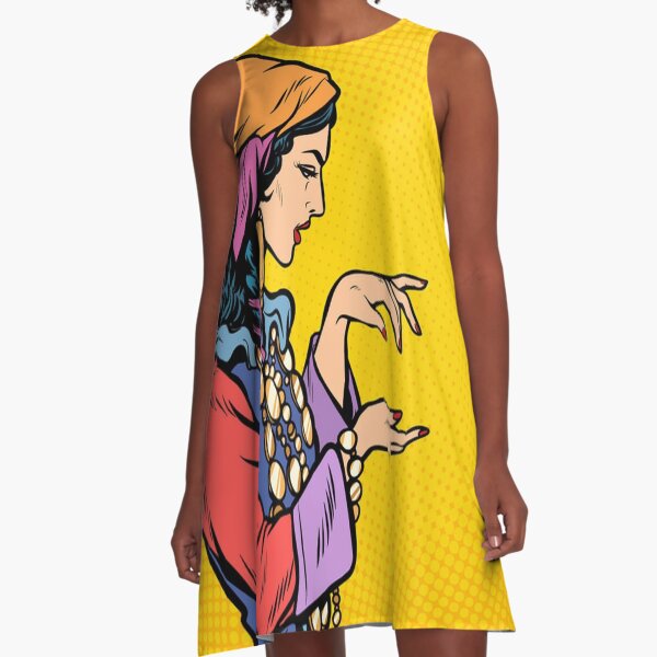 Aperçu de l'œuvre woman fortune teller créée et vendue par DigitalCrown.